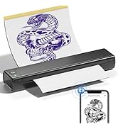 Phomemo Tattoo Stencil Printer - M08F Wireless Stencil Printer for Tattooing, Portable Thermal Ta...