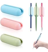 3-Pack Weighted Pencil Grips – Silicone Pencil Grips for Adults, Seniors &amp; Special Needs – Improv...