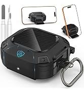 [Upgrade Secure Lock] for Beats Powerbeats Fit Case Cover, LDSXAY Heavy Duty Hard Shell Shockproo...