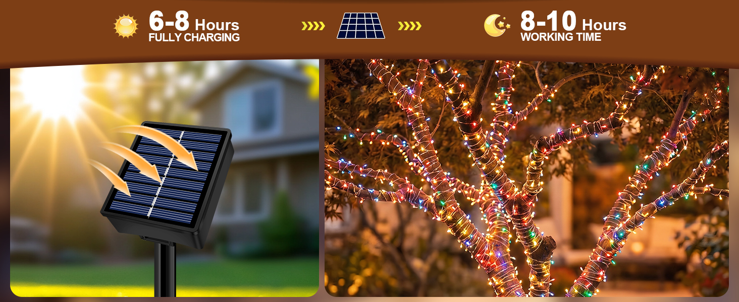 solar string lights