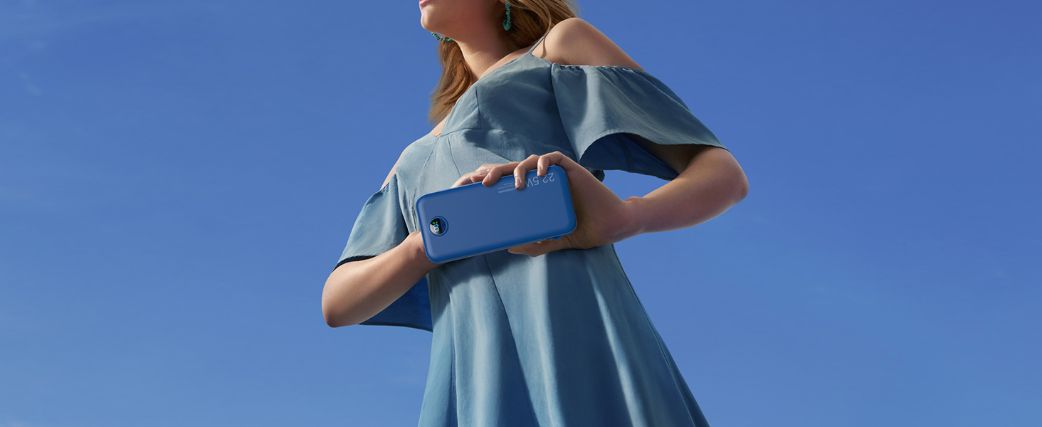 pink portable charger