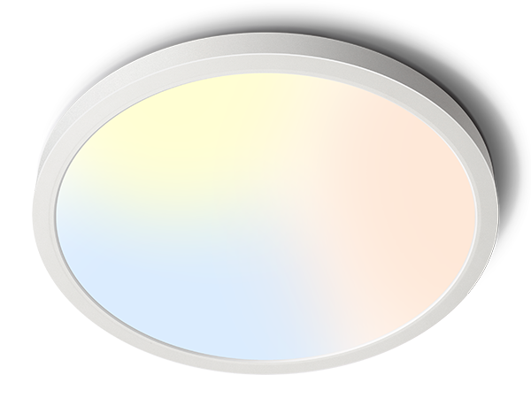 smooth dimming 5cct toggle switch selectable flush mount ceiling light