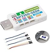 RP2350-GEEK Development Board USB Debugging Downloader, Based On RP2350 Microcontroller, with 1.1...