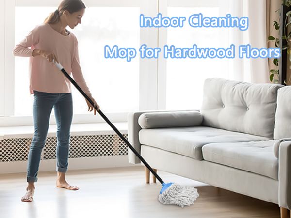 Indoor Cleaning Mop for Hardwood Floors