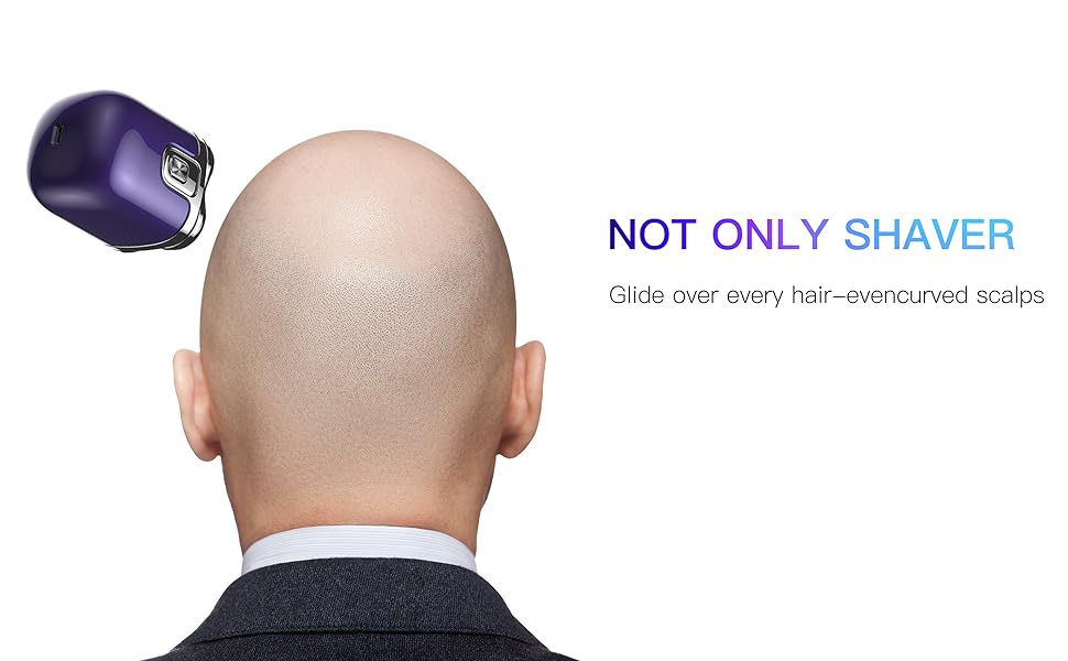 Glide over every hair-evencurved scalps