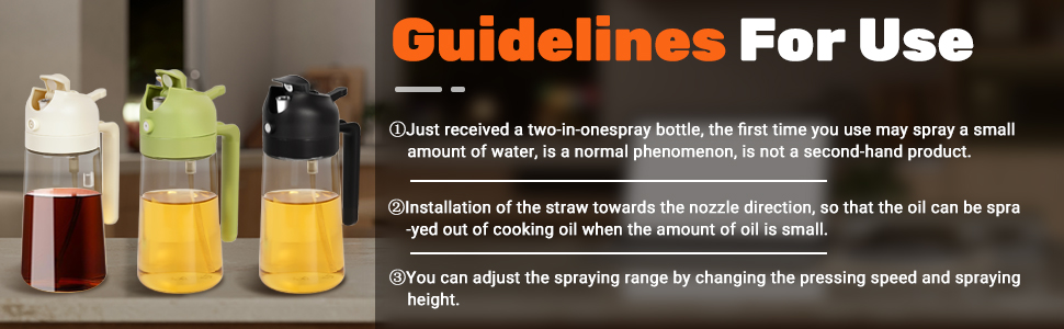No-drip oil bottle Low oil consumption sprayer Olive oil mister for cooking salads &amp; grilling 
