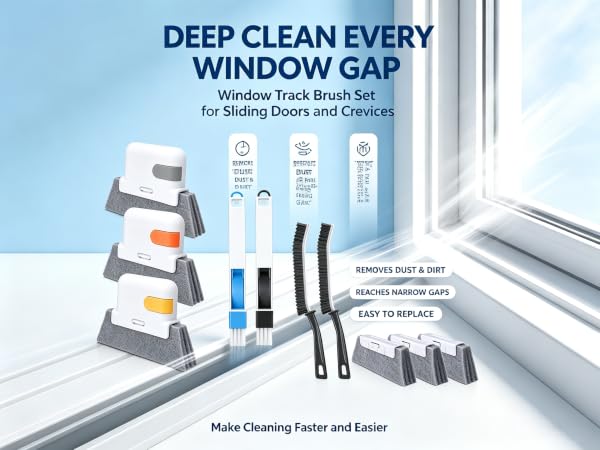 window track cleaning tools