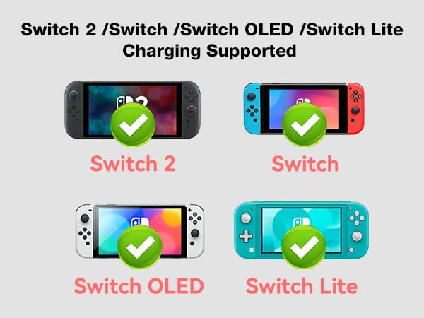 Switch charging dock feature
