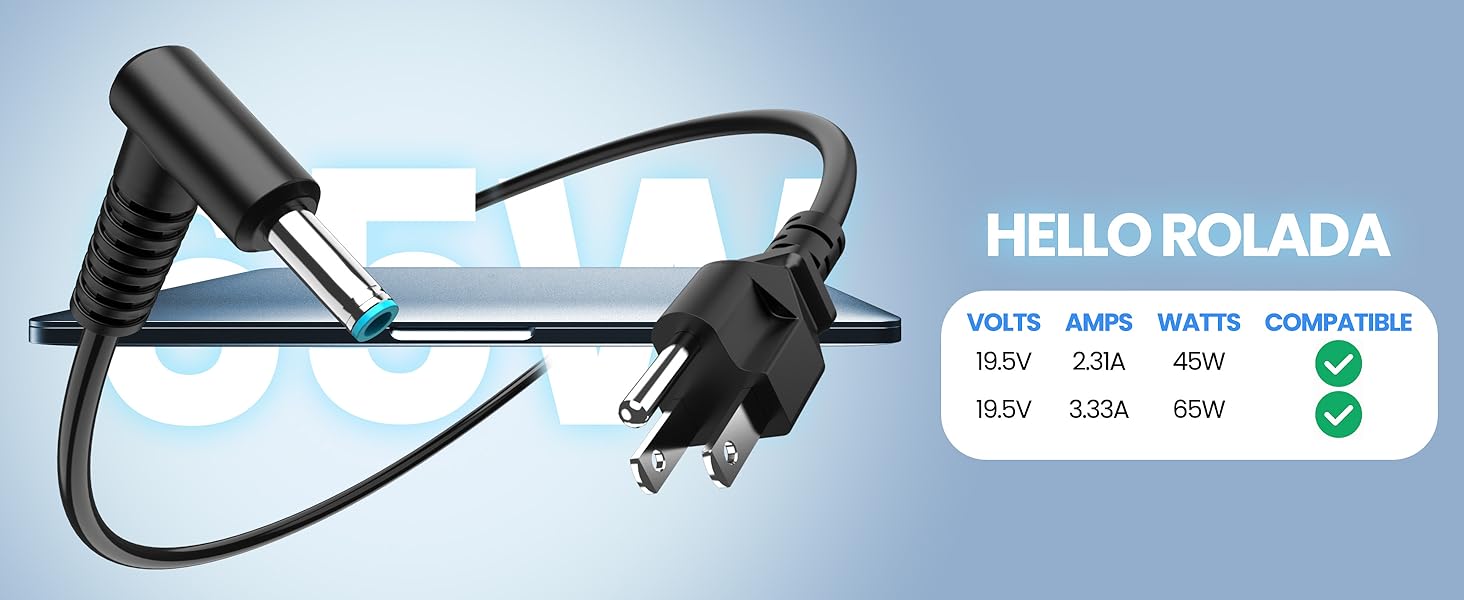hp laptop charger