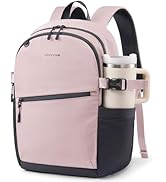 LOVEVOOK Everyday Backpack for Women, Chic Versatile Backpack with Water Bottle Pocket, Lightweig...