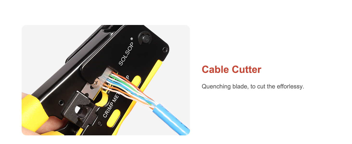 cat 6 crimping tool kit