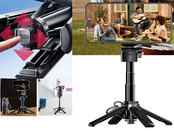 Magnetic Phone Tripod Stand