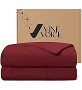 Soft Cooling Comforter, Full/Queen Cooling Blankets for Hot Sleepers, Double-Sided All-Season Col...