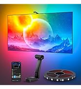 Govee Envisual TV Backlight T2 with Dual Cameras, 16.4ft RGBIC Wi-Fi LED Backlights for 75-85 inc...