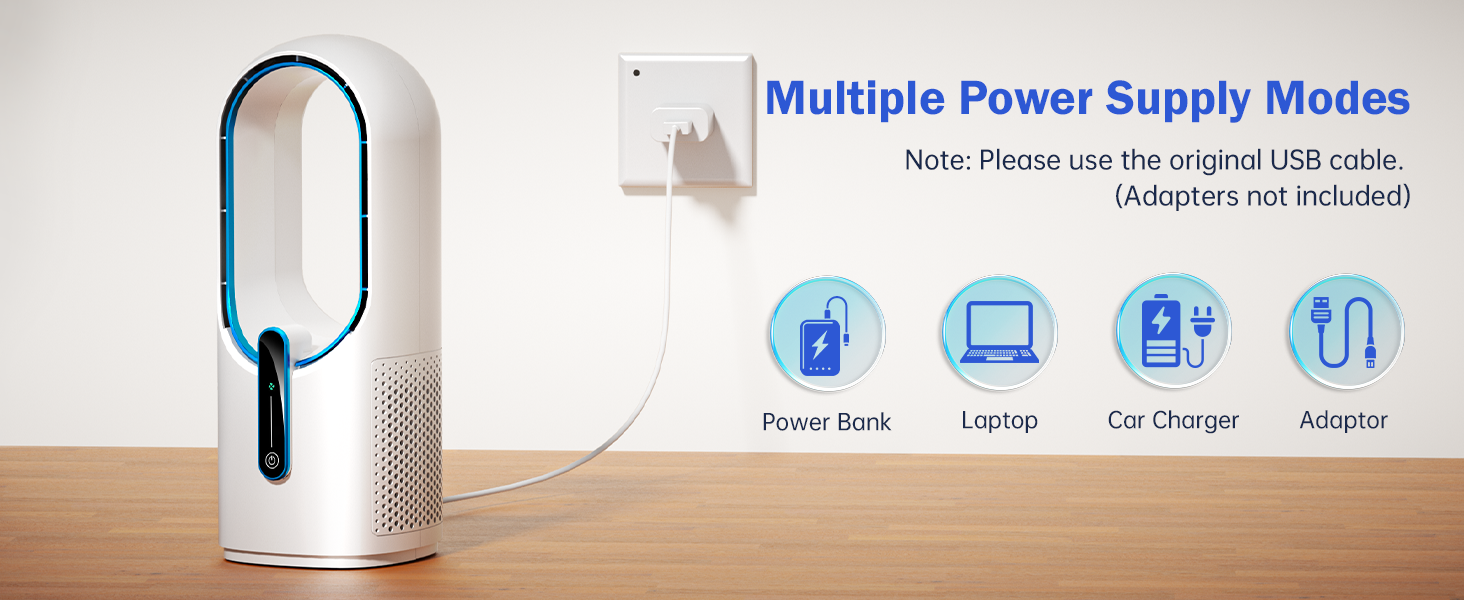 desk fans small quiet