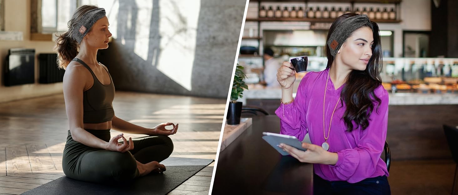 wireless headband headphone