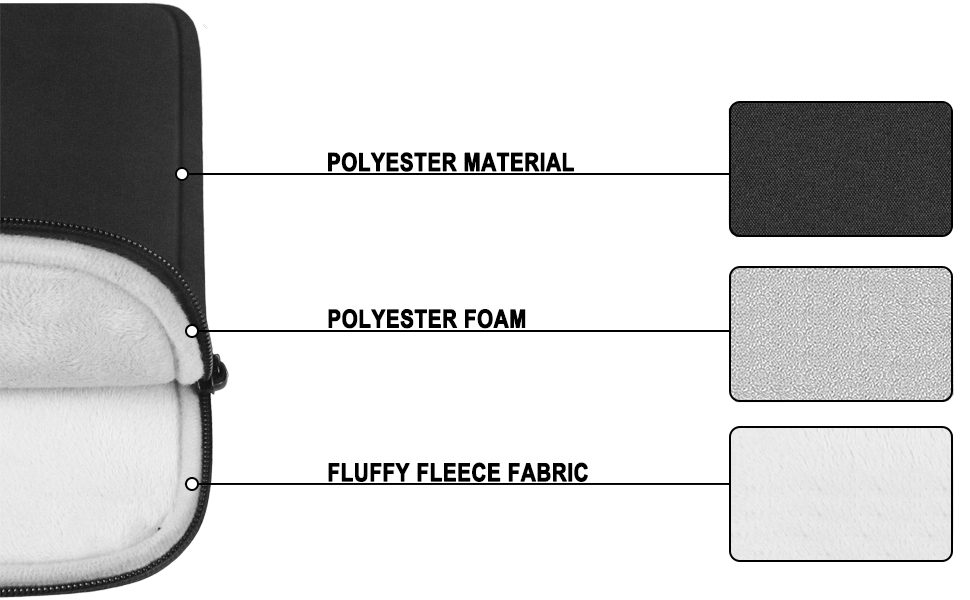 Laptop Sleeve 14 Inch, Water Resistant 