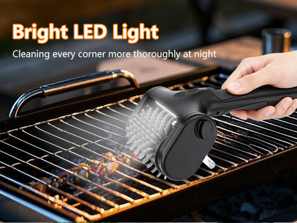 Electric Grill Brush for Outdoor