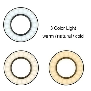 Desk lamp with 3 colors