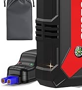 Car Battery Jump Starter, 4000A Jumper Starter Portable (for 9.0L Gas or 7.0L Diesel Engine), Jum...