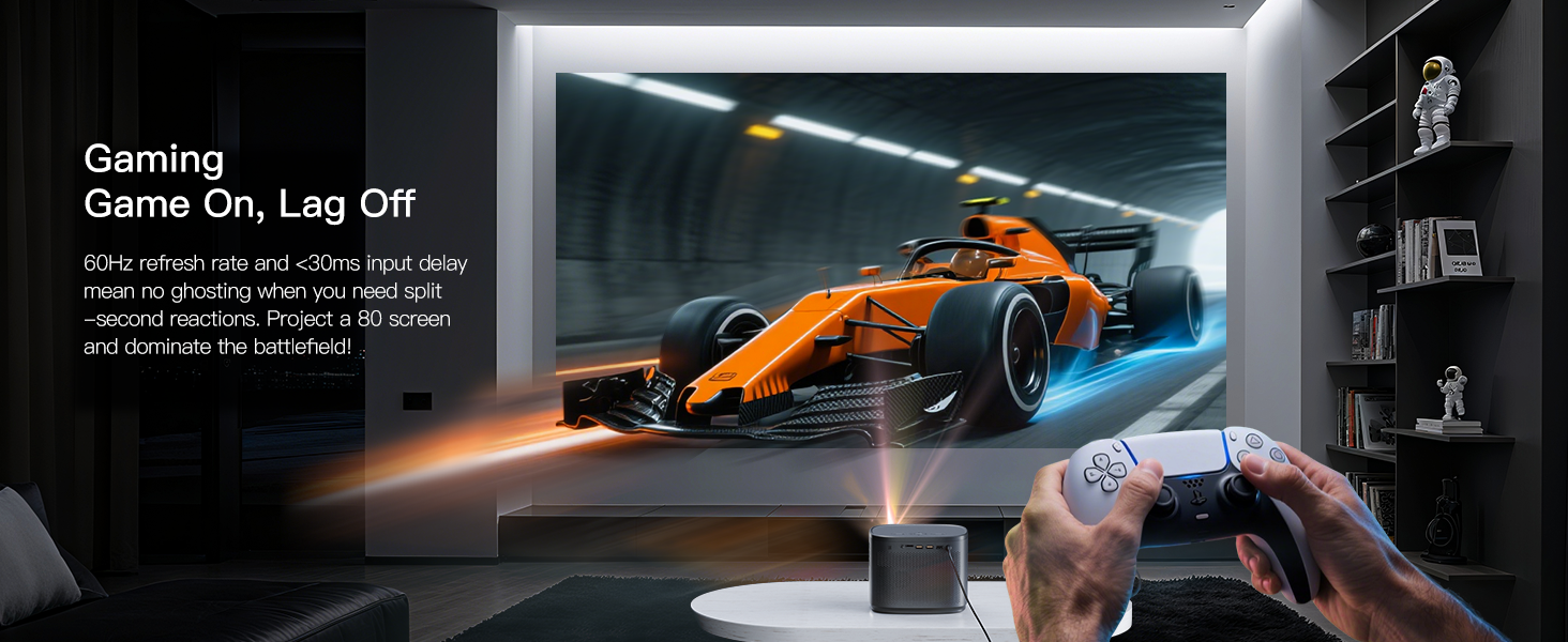 projector 1080p HD home theater outdoor movie portable projectors mini small video projector