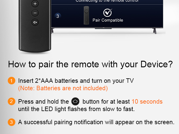 smart tv remote control replacement
