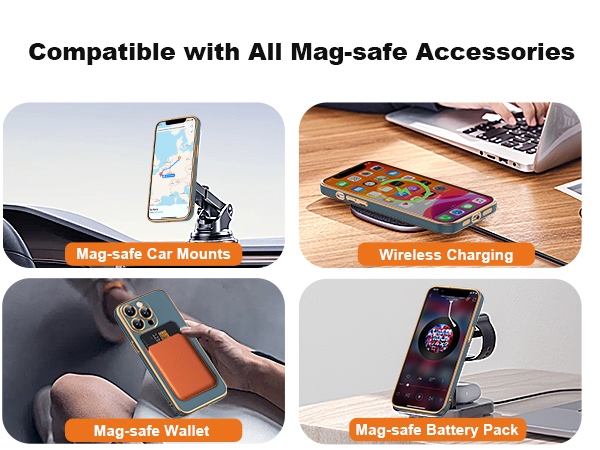 ETPESOK Compatible with iPhone Case with Magnetic Stand 