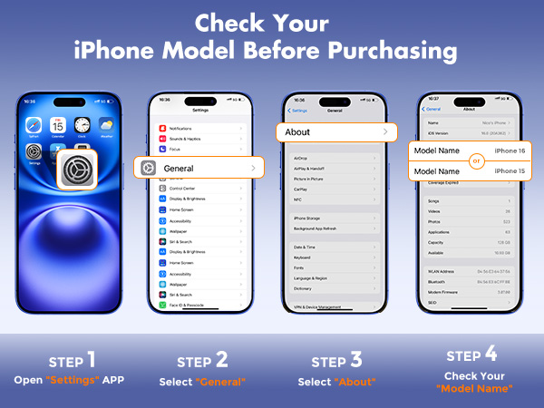 iphone 16/15 screen protector 3pack