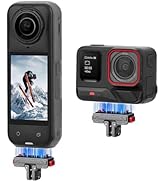 Flymile X5 Magnetic Quick Release Base for Insta360 X5/X4 Air, Aluminum Alloy Mount for Insta 360...