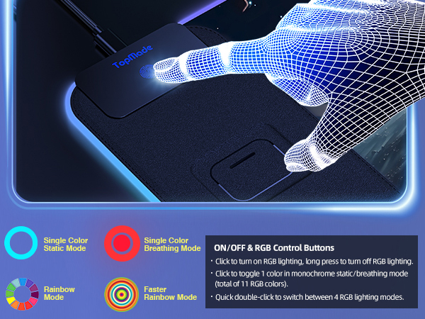 4 light modes &amp;amp; 11 rgb colors