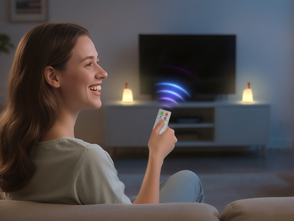 Rechargeable Table Lamp with Remote