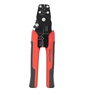 Naxypnalic 3 in 1 Wire Crimping tool 26-10 AWG with wire stripper,cutter,crimper for insulated,Ba...