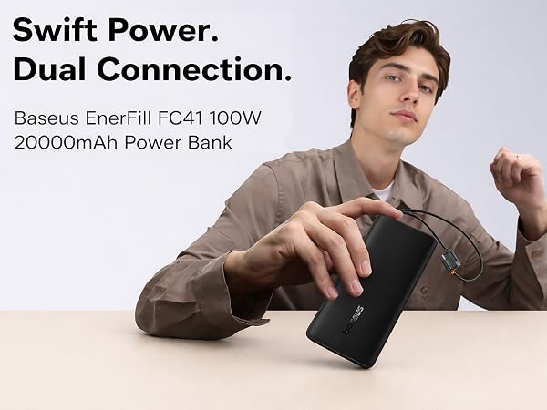 Enerfill FC41 100W Power Bank 20000mah