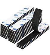 22 Sets Heavy Duty Adhesive Hook and Loop Strips, 1' x 5' with Double Sided Adhesive, Black Stron...