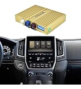 Wireless/Wired Carplay Linux Interface Box for Toyota Land Cruiser LC200 2016-2021 Android Auto G...