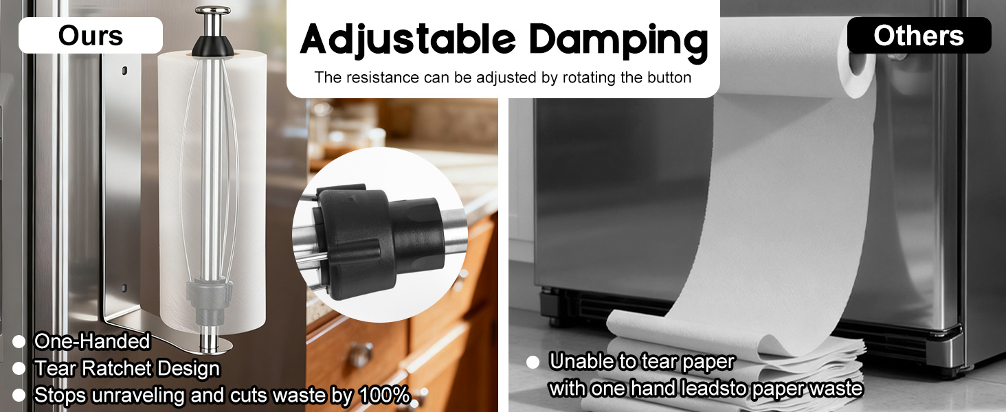 magnetic paper towel holder