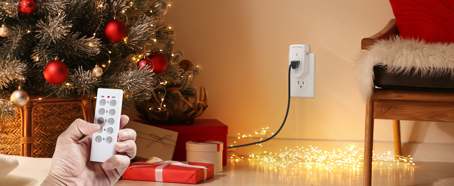 BN-LINK Wireless Remote Control Electrical Outlet Switch