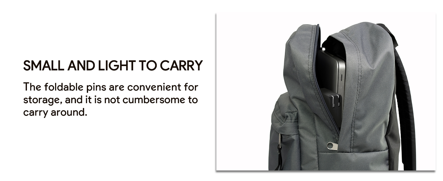 small and light to carry