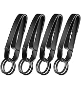 Manesi Duty Belt Key Holder, Belt Key Clip, Stainless Steel Tactical Stealth Belt Loop Key Ring H...