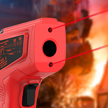 digital laser temperature gun infrared laser thermometer surface thermometer etekcity thermometer