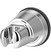 Hibbent Vacuum Suction Cup Shower Head Holder, Removable Shower Wand Bracket, Adjustable Height &amp;...