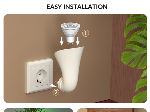 GU10 RGB Uplighting Spotlight with Remote Control