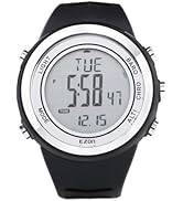 EZON Sports Digital Outdoor Watch H009 with Altimeter,Barometer, Thermometer,Weather Forecast, EL...
