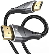 10K 8K HDMI Cable 4FT 48Gbps, HDMI 2.1 Cable Ultra High Speed Braided Cord 8K@60Hz, 4K@120Hz, eAR...
