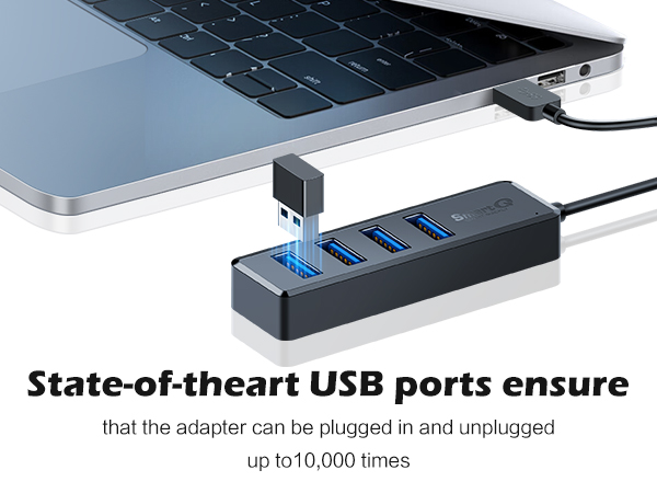 Four-Way USB Connector