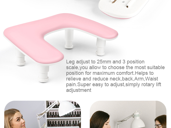 nail tech arm rest