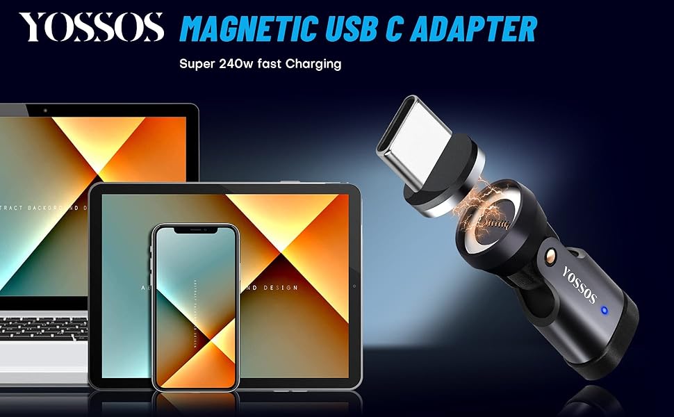 Magnetic USB C Adapter