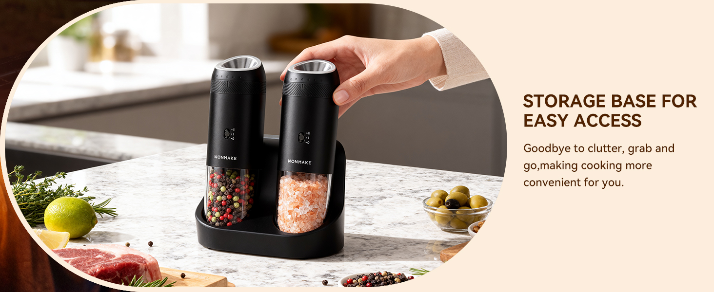 Storage Base for Easy Access