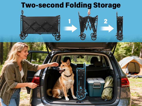 folding wagon cart
