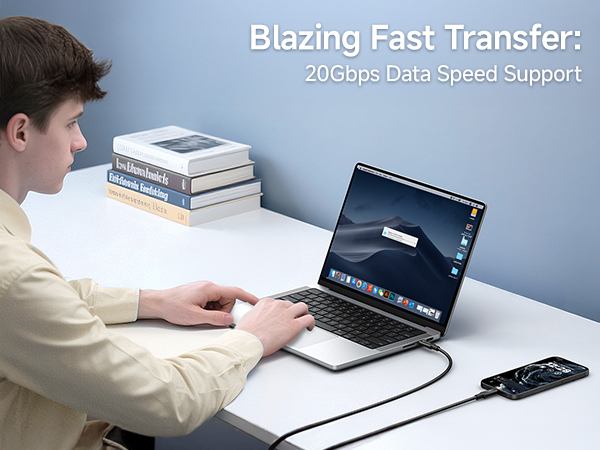 USB 20Gbps 240W USB Type-C Cable